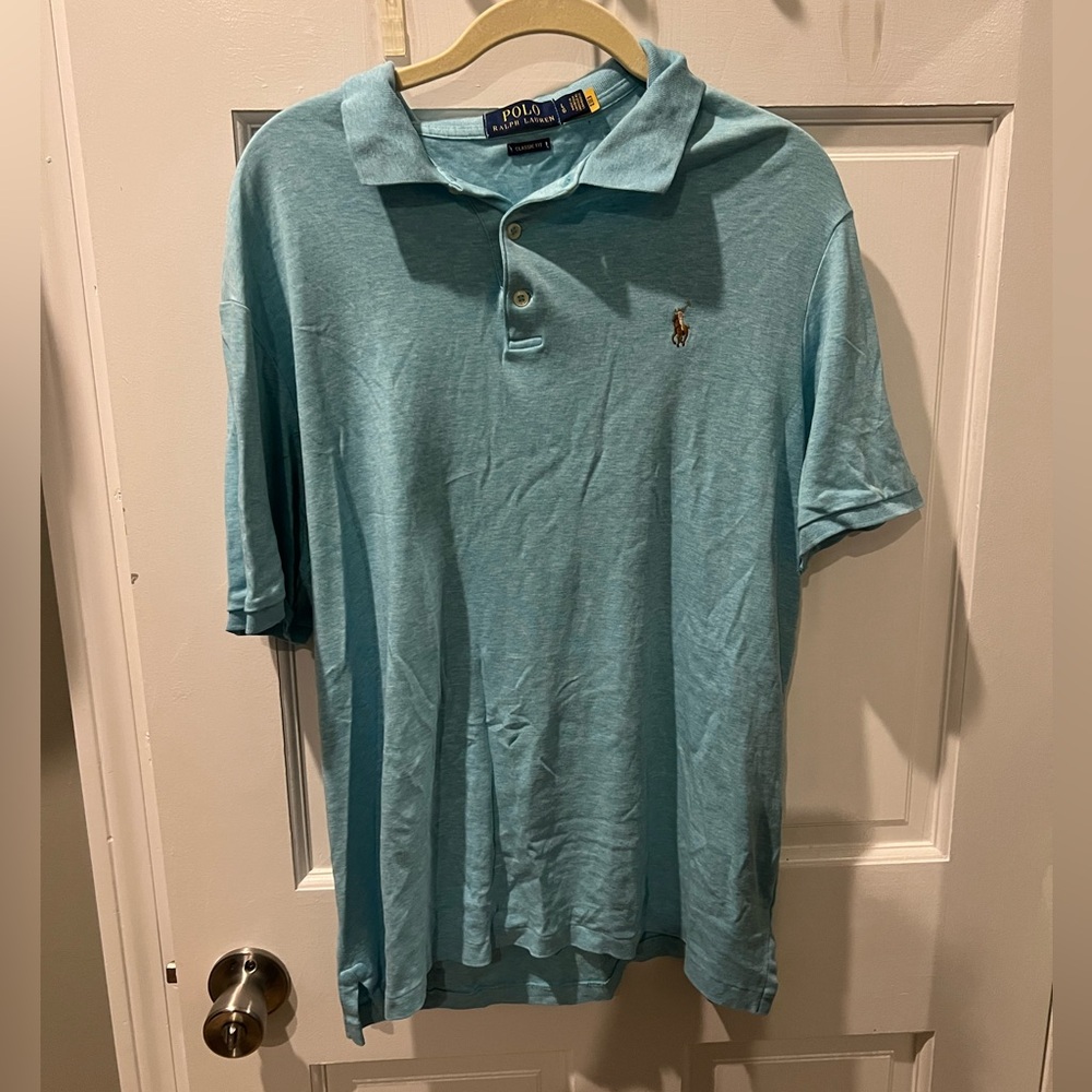 Polo Ralph Lauren Light Blue Polo Shirt